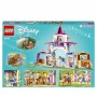 Scuderie Reali Lego Disney 43195 Scatola con Dettagli Set Belle e Rapunzel