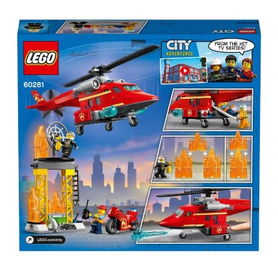 Lego City 60281 Elicottero Antincendio