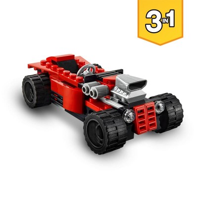 LEGO Creator 3 in 1 Street Racer, Macchine Giocattolo, Auto da Corsa,  Giochi per Bambini dai 7 Anni, Idee Regalo, Set di Costruzione con  Mattoncini 31127 : : Giochi e giocattoli