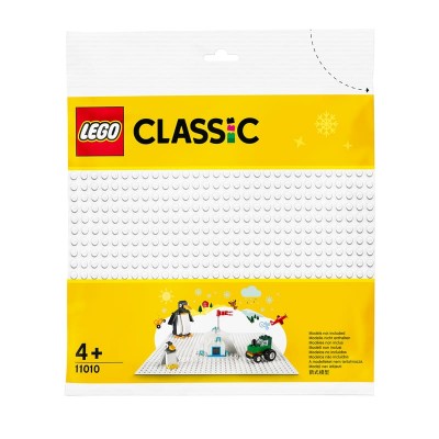 Lego Classic 11010 Confezione Base Bianca