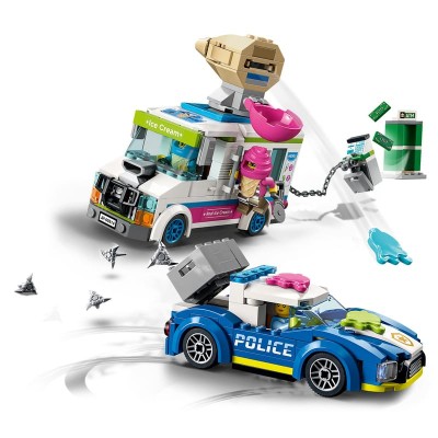 Costruzioni Prico' Macchina Della Polizia 245 Pezzi Compatibili Con Lego |  LGV Shopping