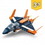 Lego 31126 Creator 3 in 1 Jet Supersonico Modello 1