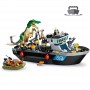 Fuga Sulla Barca Del Dinosauro Baryonyx Lego 76942 Montato