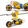 Dettagli Moto d'Oro di Jay Lego 71768