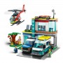 Dettagli Lego City 60371 Quartier generale veicoli d’emergenza