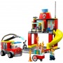 Caserma dei pompieri e autopompa Lego 60375 City
