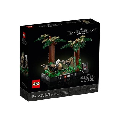 Lego Star Wars 75353 Diorama Inseguimento con lo speeder su Endor™