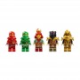 Minifigure Lego Ninjago 71793 Dragone di Lava Transformer Heatwave
