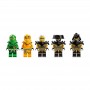 Minifigure Lego Ninjago 71794 Team Mech Ninja di Lloyd e Arin