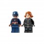 Minifigure Lego Marvel 76260 Motociclette di Black Widow e Captain America