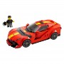 Lego Speed Champions 76914  Ferrari 812 Competizione con minifigura