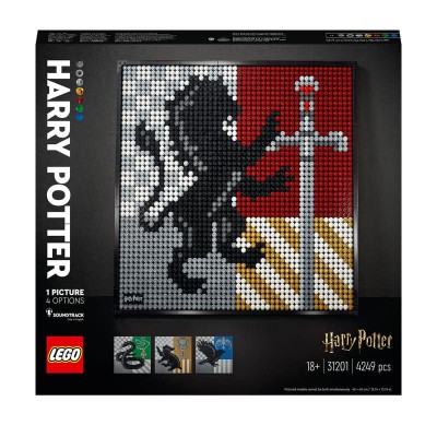 Lego Art 31201 Harry Potter Hogwarts Crests
