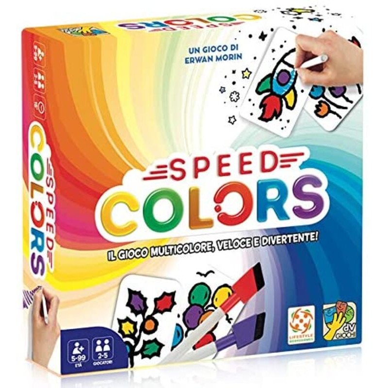 Dv Giochi Speed Colors Gioco da Tavolo