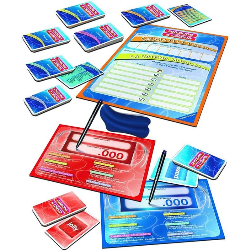 RAVENSBURGER Reazione a Catena Gioco da Tavolo RAVENSBURGER Reazione a Catena Gioco da Tavolo