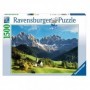 Ravensburger Veduta delle Dolomiti Puzzle 1500 Pezzi