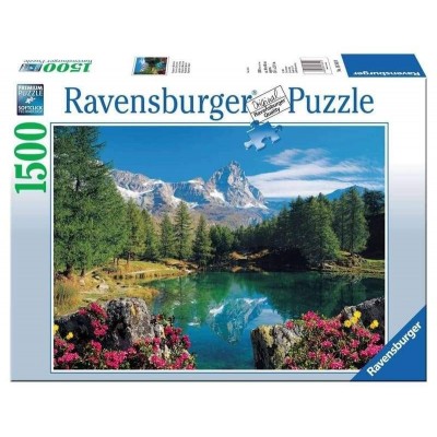 Ravensburger Lago Alpino con Cervino Puzzle 1500 Pezzi