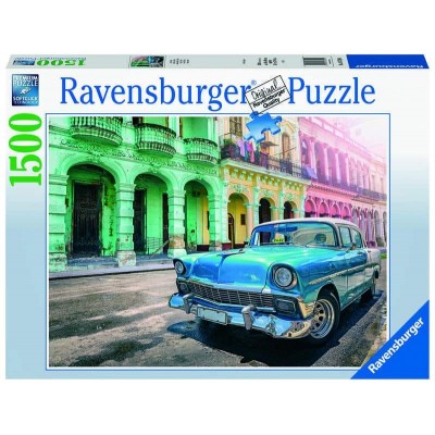 Ravensburger Automobile a Cuba Puzzle 1500 Pezzi
