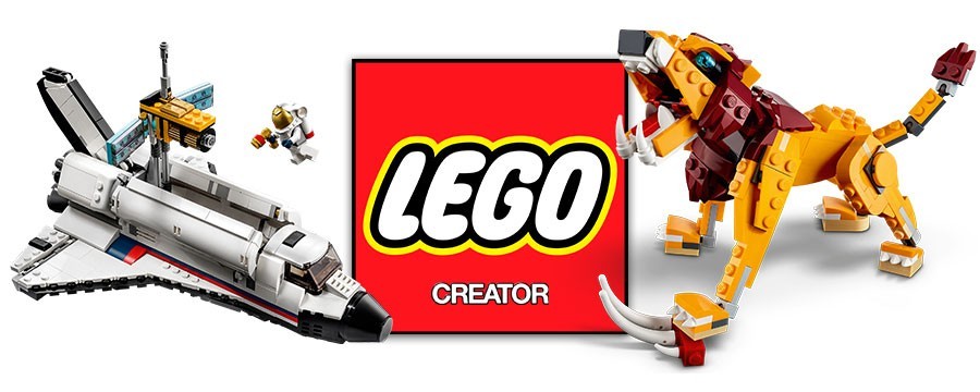 LEGO CREATOR 3 in 1: costruisci fino a 3 modelli con un singolo set