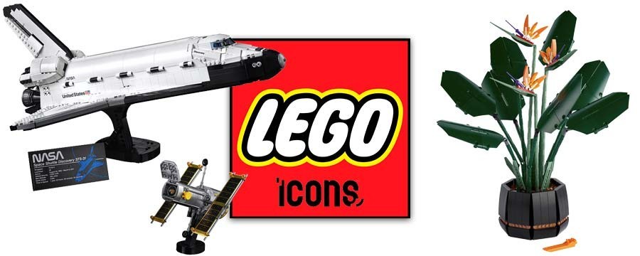 LEGO ICONS Online: Icone della Cultura Pop e non Solo